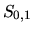 $\displaystyle S_{0,1}$