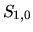 $\displaystyle S_{1,0}$